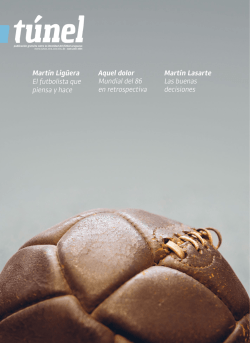 Aquel dolor Mundial del 86 en retrospectiva Mart&iacute;n