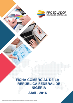 FICHA COMERCIAL DE LA REP&Uacute;BLICA FEDERAL