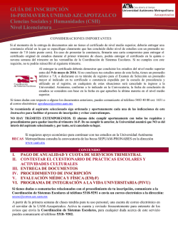 Divisi&oacute;n de Ciencias Sociales y Humanidades