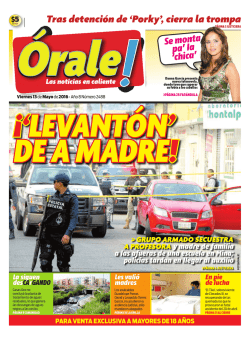 tras detenci&oacute;n de `porky`, cierra la trompa