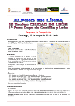 Convocatoria Leon - Ayuntamiento de Le&oacute;n