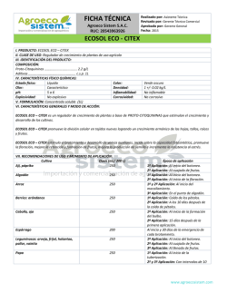 ecosol eco - citex - Agroeco Sistem SAC