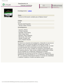 B192 - Departamento de Ciencias Econ&oacute;micas