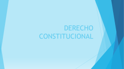 DERECHO CONSTITUCIONAL