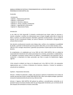 Protecci&oacute;n de Datos