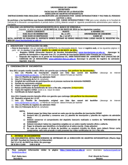 universidad de carabobo secretar&iacute;a facultad de ciencias de la