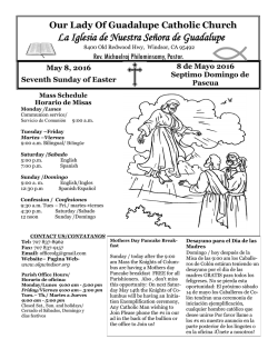 La Iglesia de Nuestra Se&ntilde;ora de Guadalupe