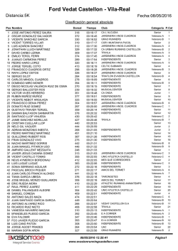 Vedat General 5k - Evasion Running