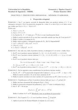 Universidad de la Rep&uacute;blica Geometr&acute;ıa y &acute;Algebra Lineal 2