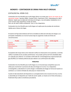 WONDFO &ndash; CONTENEDOR DE ORINA PARA MULTI‐DROGAS