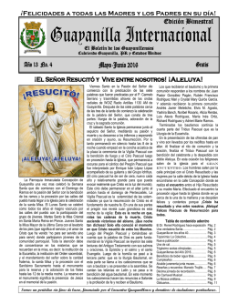 Guayanilla Internacional - encuentroguayanillense.org