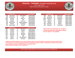 fenton high school (bensenvile) - Liga de Futbol Latinos Unidos