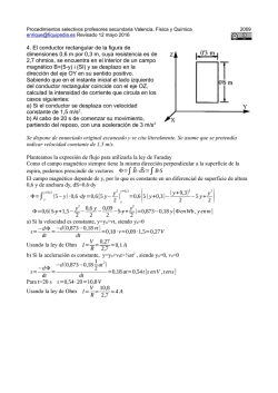 4. El conductor rectangular de la figura de dimensiones