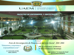 Foro de Investigaci&oacute;n de Pasantes en Servicio Social