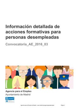 Agencia para el Empleo - Ayuntamiento de Madrid