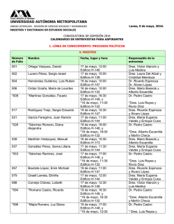 Procesos Pol&iacute;ticos - Uam-I