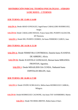 s&aacute;bado 14 de mayo