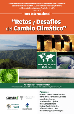 Foro Internacional - Revista Sin Recreo