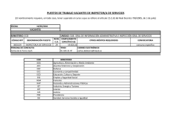 mayo 2016-puestos que se ofertan - Ministerio de Administraciones