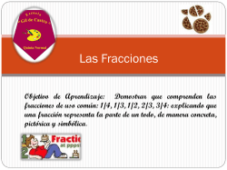 PPT FRACCIONES 3&deg; - Francisco Ochoa 2016