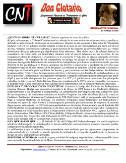Confederaci&oacute;n Nacional de Trabajadores de Chile