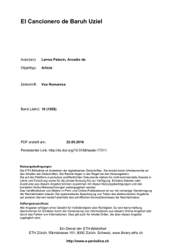 El Cancionero de Baruh Uziel - e