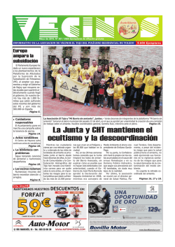 &Uacute;ltimo Peri&oacute;dico Vecinos - Asociaci&oacute;n de Vecinos `El Tajo`