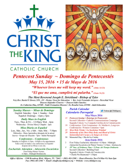 05.15.16 - Christ The King Catholic Church, Kilgore, TX