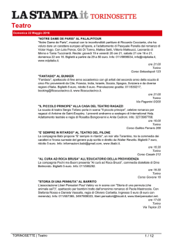 Teatro - La Stampa