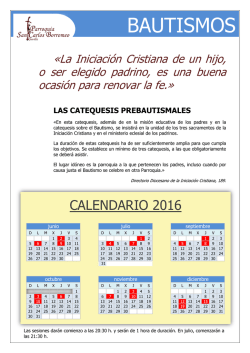 cursillos - Parroquia San Carlos Borromeo