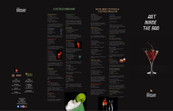 Recetario - Licores Brissart