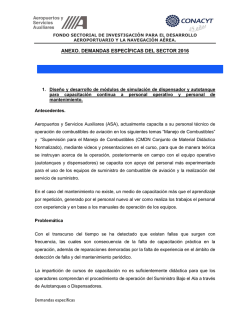 anexo. demandas espec&iacute;ficas del sector 2016