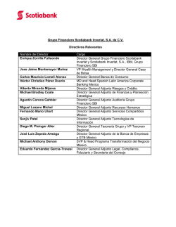 Grupo Financiero Scotiabank Inverlat, SA de CV