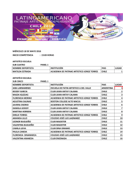 Programa - colegio universitario el salvador