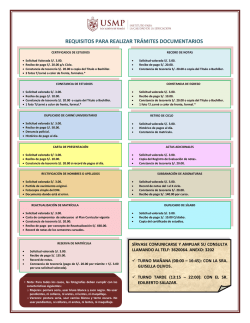 Gu&iacute;a de tr&aacute;mite documentario