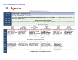 Agenda Edukatic 2016