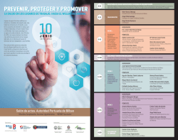 Programa completo de la jornada