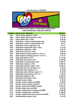 Minoristas - Distribuidora Pop