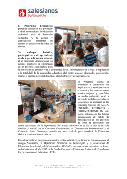 Ecoescuelas - Salesianos Guadalajara