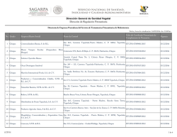 Directorio de Empresas prestadoras del Servicio de