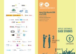 Jueves 19 de Mayo del 2016 a las 15:00h