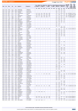 Prospetto O - Ricevitoria Gai