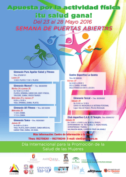 M&aacute;s Informaci&oacute;n: Centro de Informaci&oacute;n a la Mujer Tfnos