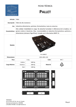 pallet - Tromosa