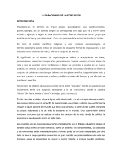 1.- PARADIGMAS DE LA EDUCACI&Oacute;N