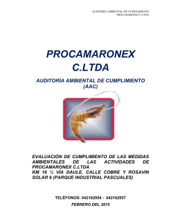 procamaronex c.ltda