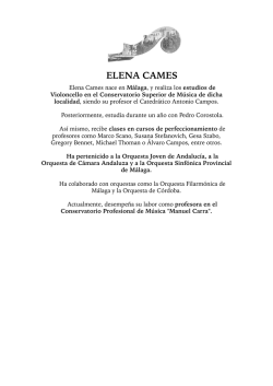 elena cames - violonchelada