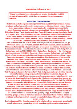 Autotrader chihuahua mex