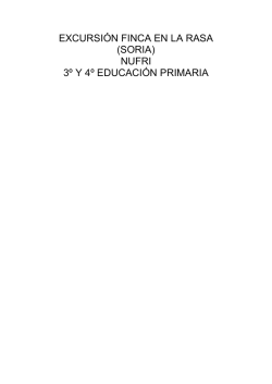 excursi&oacute;n finca en la rasa - ceip diego de colmenares