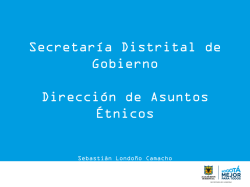19.Asuntos Etnicos 16-05-16 Dr. Sebastian Londo&ntilde;o